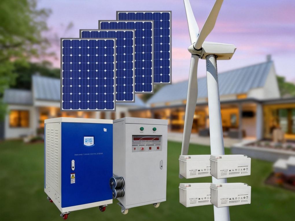 Wind and Solar Hybrid Energy System