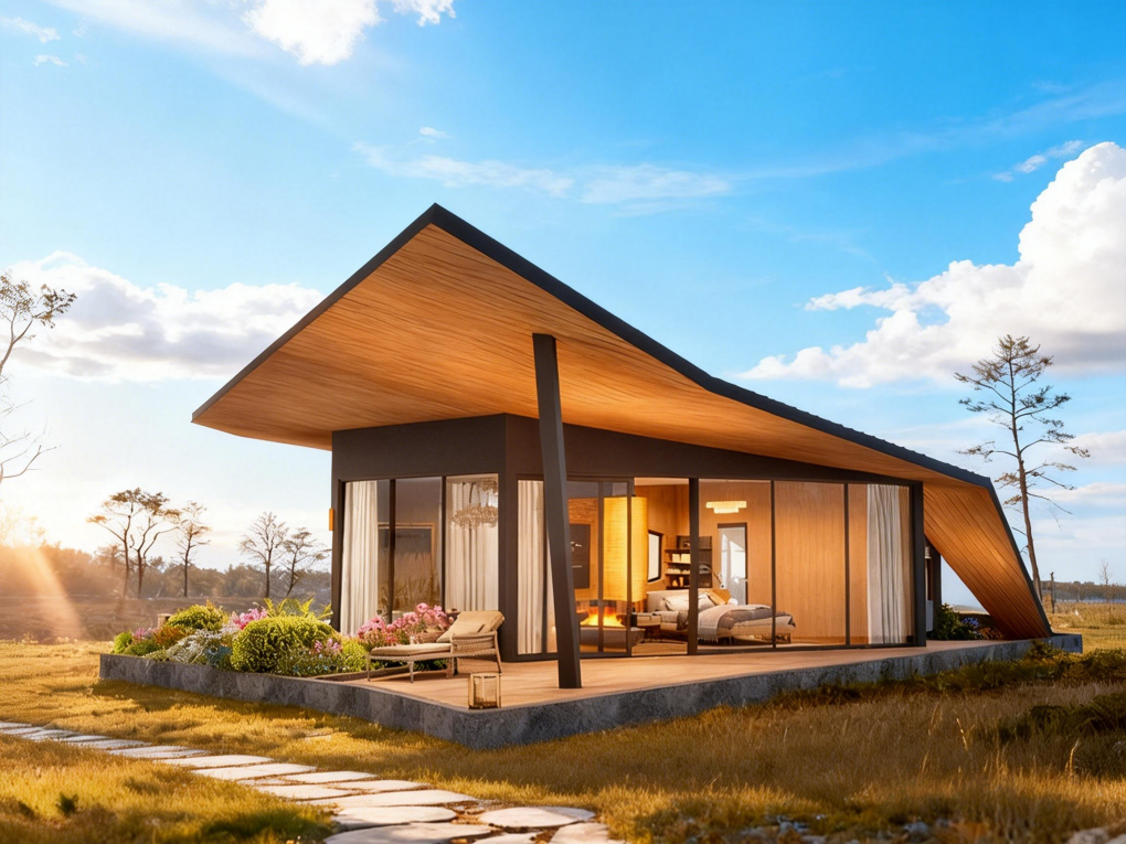 JY Series Capsule House with Bathroom and Terrace One Bedroom Modular Cabin for Outdoor Resort