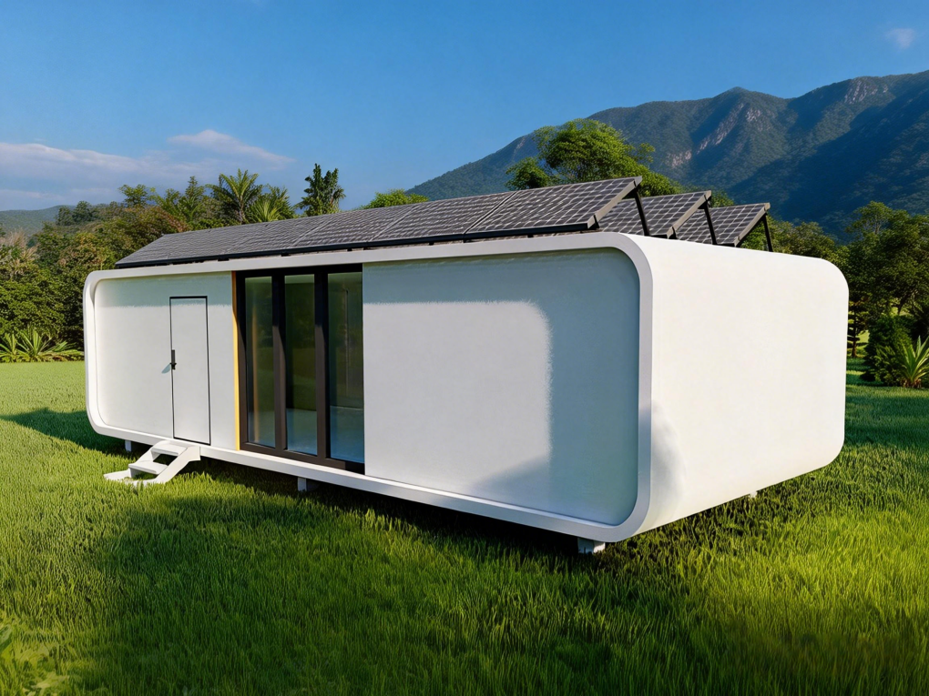 LodgePod Series L1 Apple-Shaped Accommodation Pod 38 sqm for Resort Scenic Area and Camping Site
