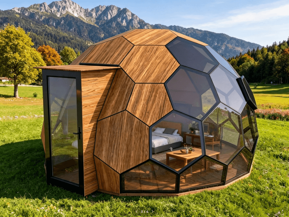 DM-20 Dome-Shaped Space Cabin