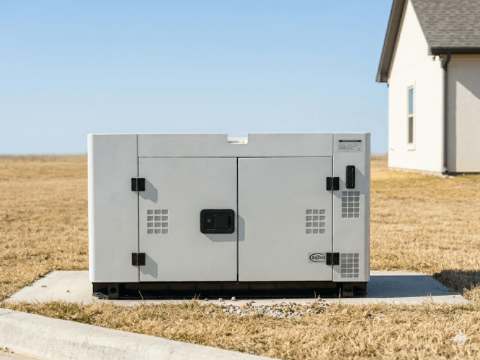 SDG-10KW-T Silent Diesel Twin-cylinder Air-cooled Generator
